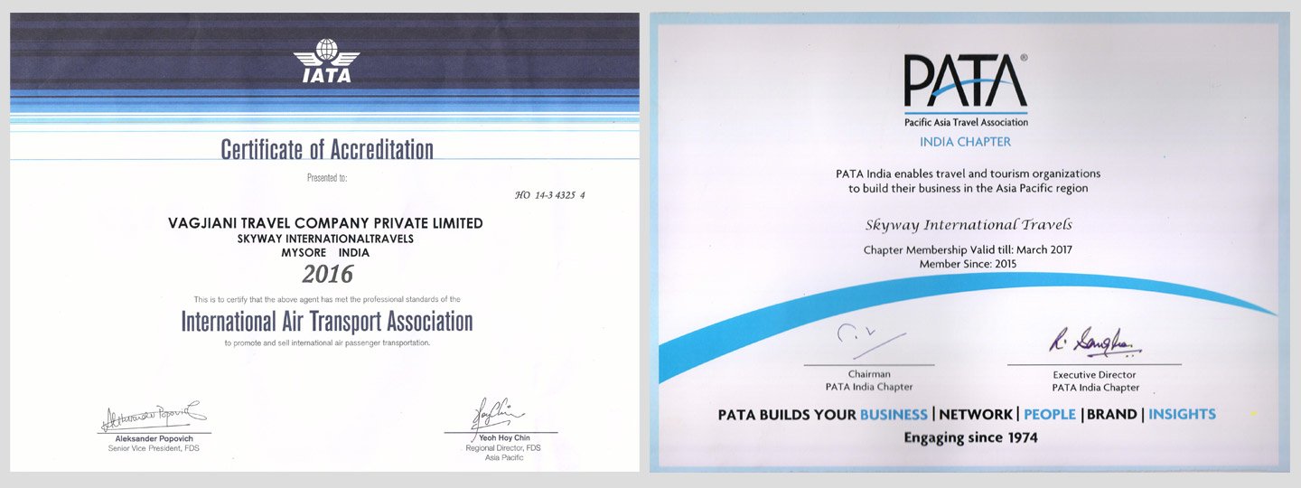 PATA Cerificate PATA Cerificate