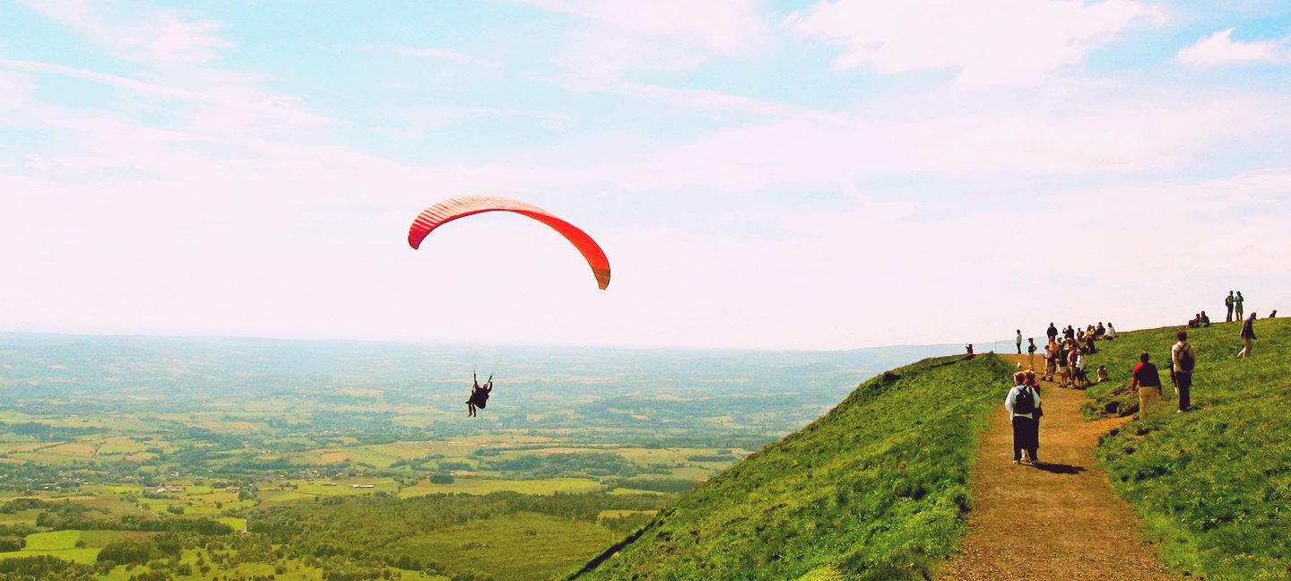 Flying With Wind - Paragliding @ Kamshet