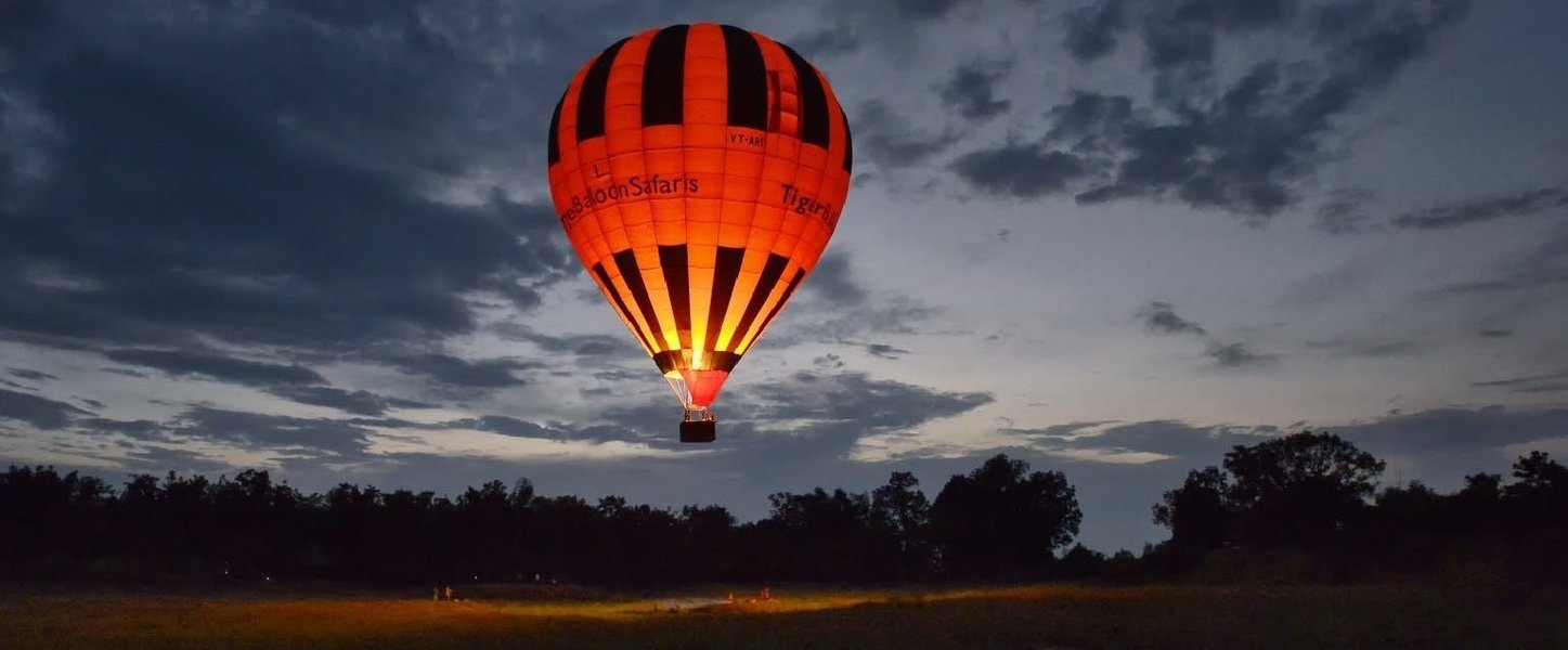 take a hot air balloon ride