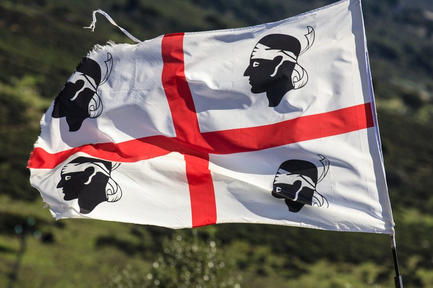 Sardinia Flag Sardinia Flag