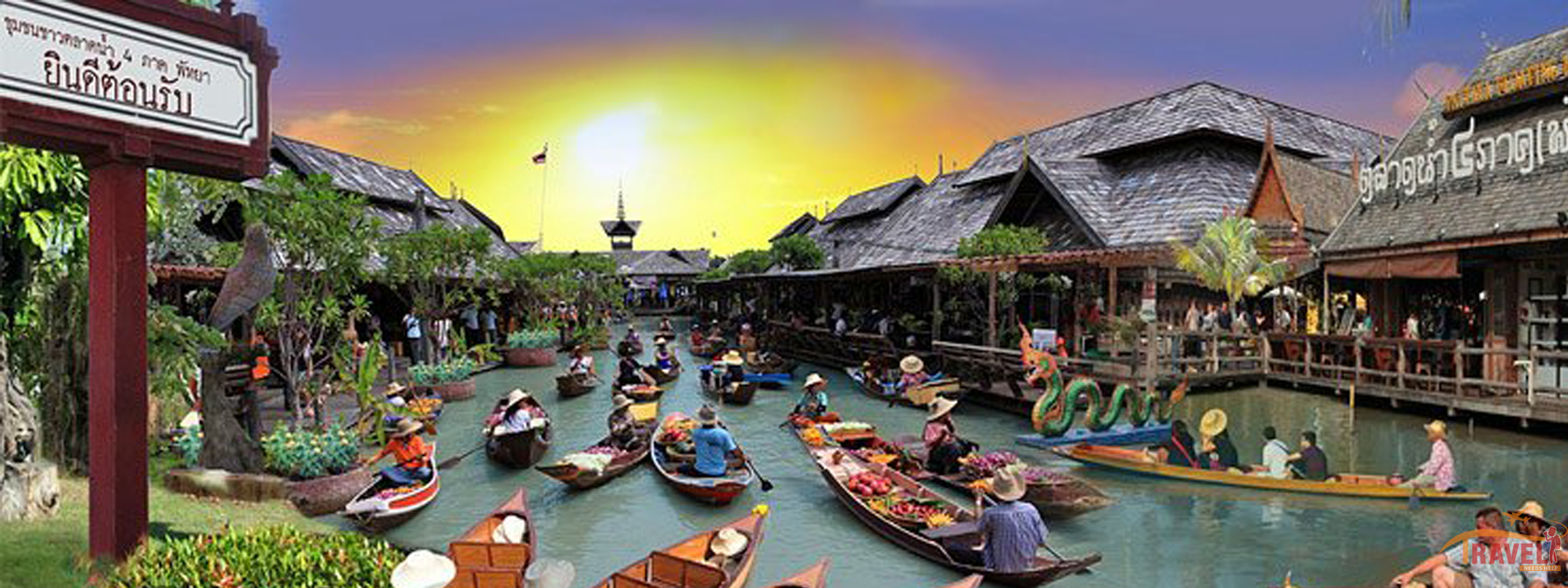 Pattaya Floating Market - Ticket Price, Timing | Travel ...