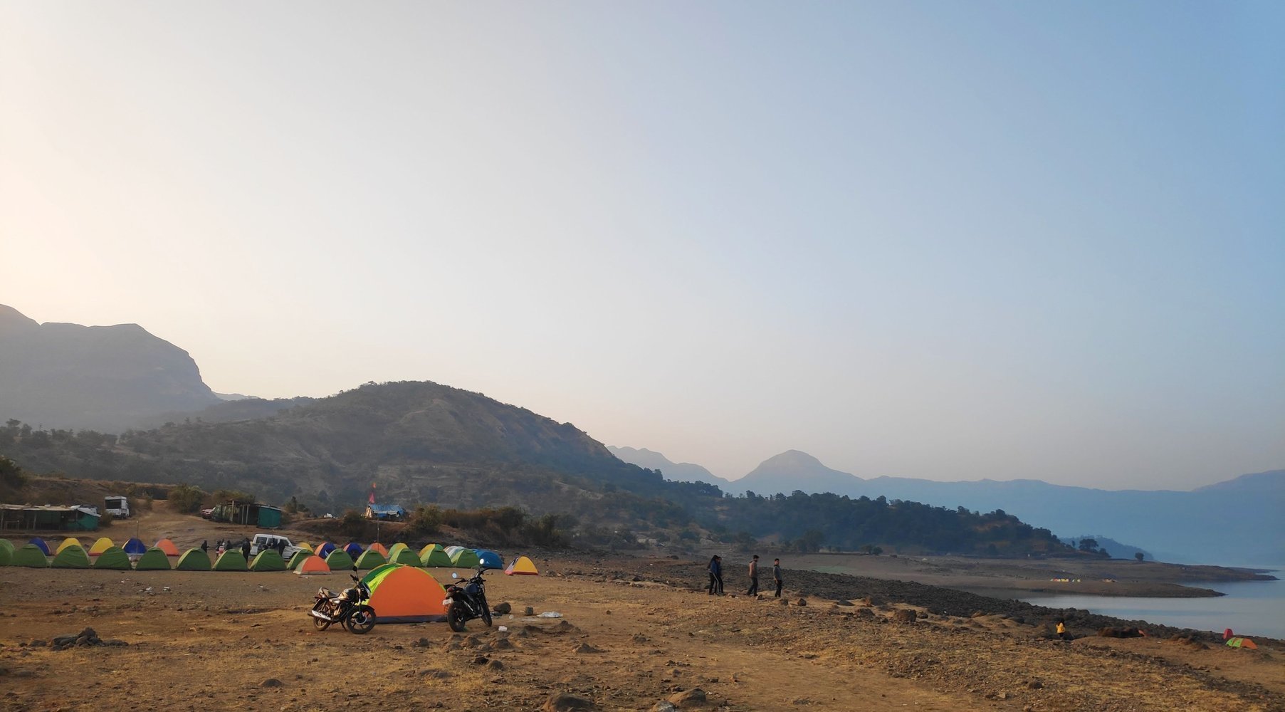 Bhandardara Lake Camping Overnight Camping at Bhandardara Dam